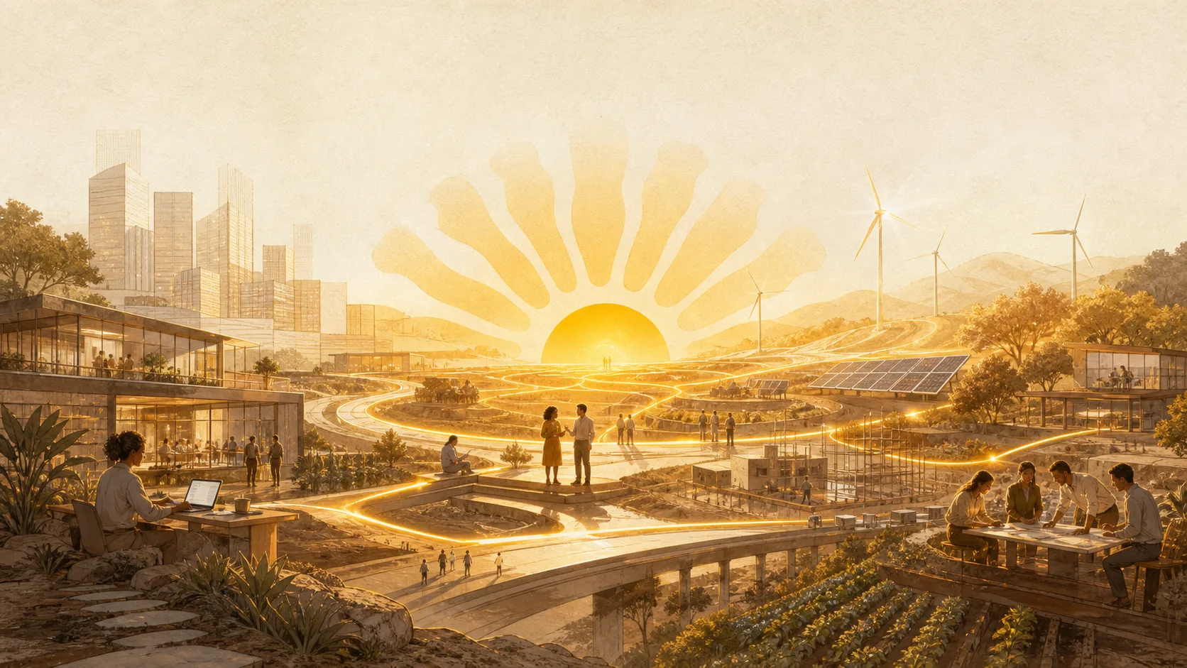 Un horizonte construido por sistemas y capacidad compartida.